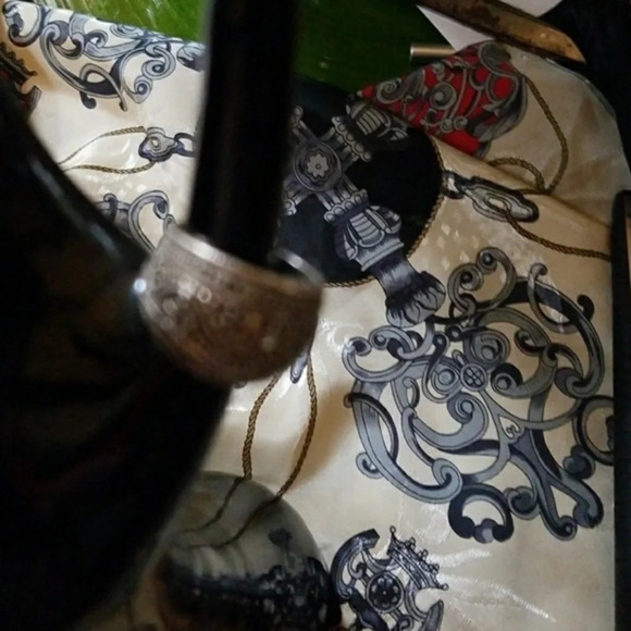 Vintage Sterling marcasite ring‎ 6.5 - Picture 2 of 5